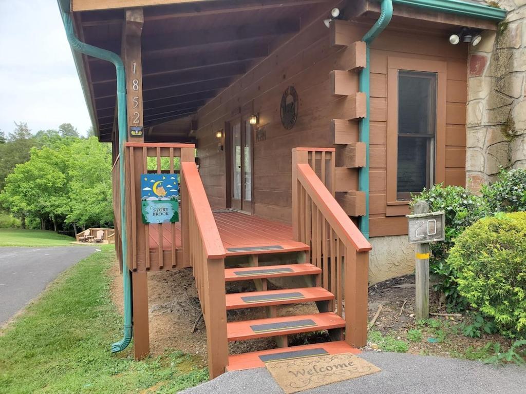 Story Brook: Beautiful True Log Cabin! Close To Dollywood, State Park, And More! Sevierville Extérieur photo